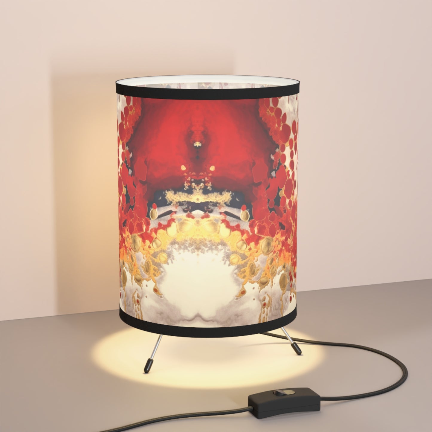 Oriental Elegance Tripod Lamp