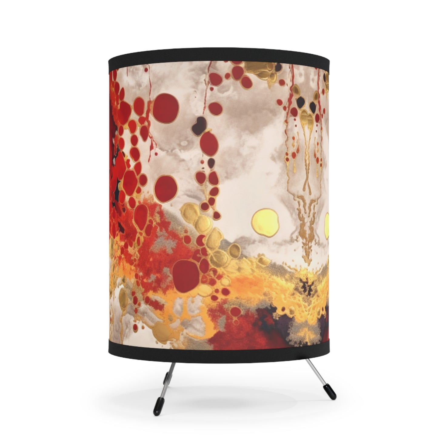 Oriental Elegance Tripod Lamp