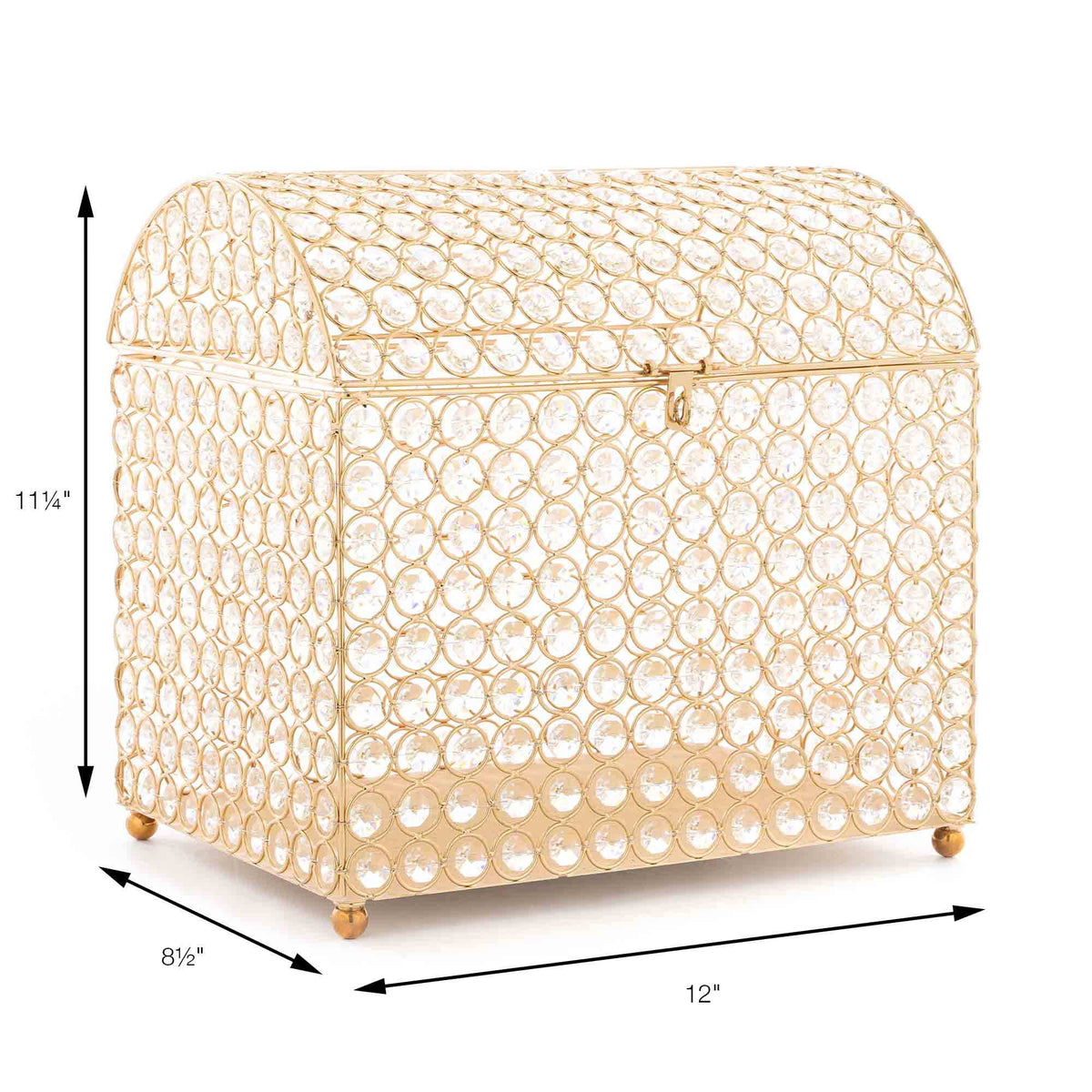 Crystal Envelope Box - Gold: Gold