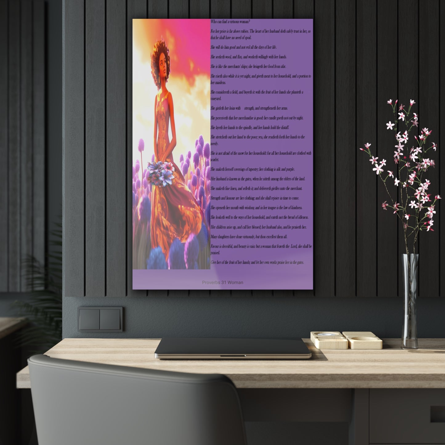 Virtuous Woman Acrylic Wall.Art