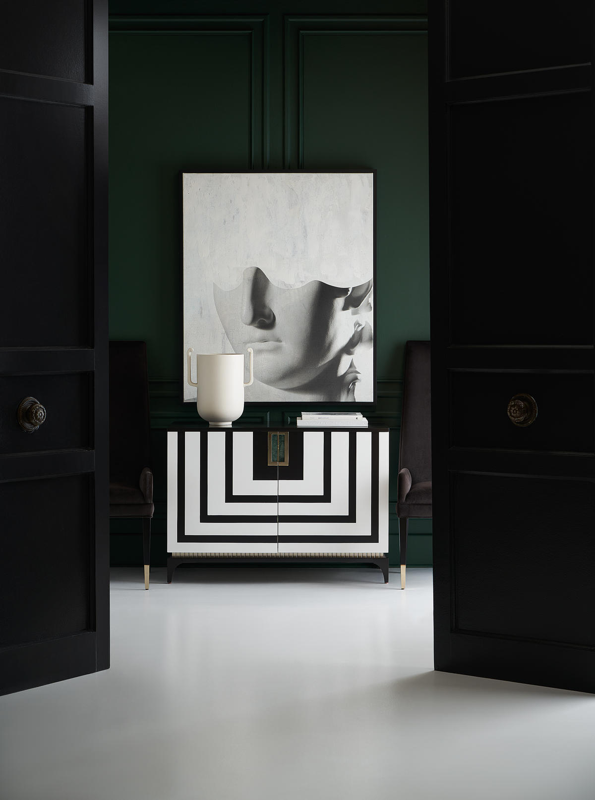 Theseus Console/Cabinet/entryway/Shoe Cabinet