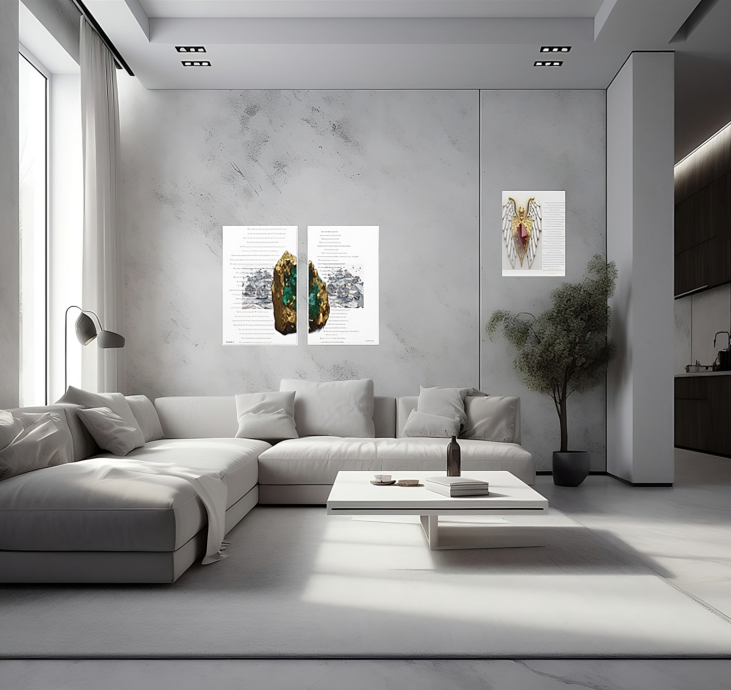 Job 28: 12-28 The fear of the Lord is Wisdom and, to Depart from evil is Understanding- Wall Art