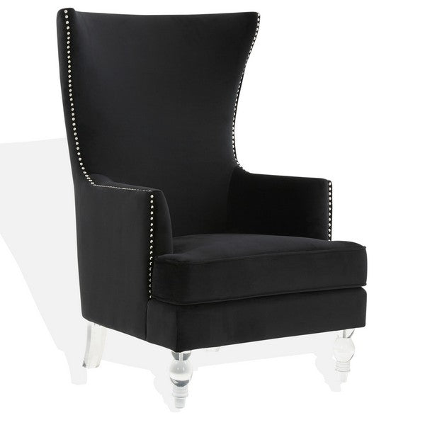 Geode Modern Wingback Accent Chair