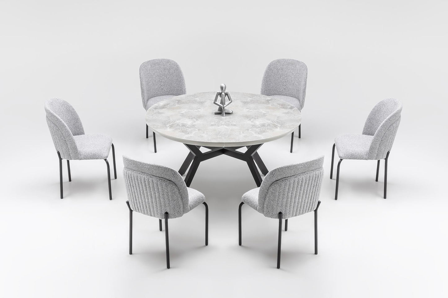 Zirkon Dining Table – Contemporary Elegance with Expandable Functionality