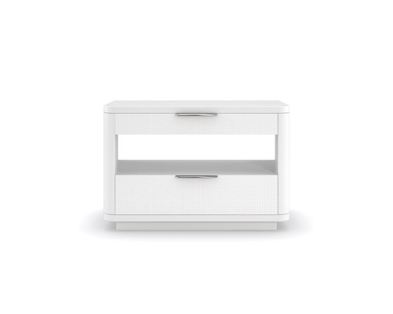 In Touch Nightstand- White