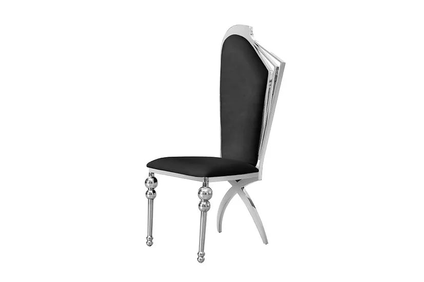 Noir Elegance Dining Chair