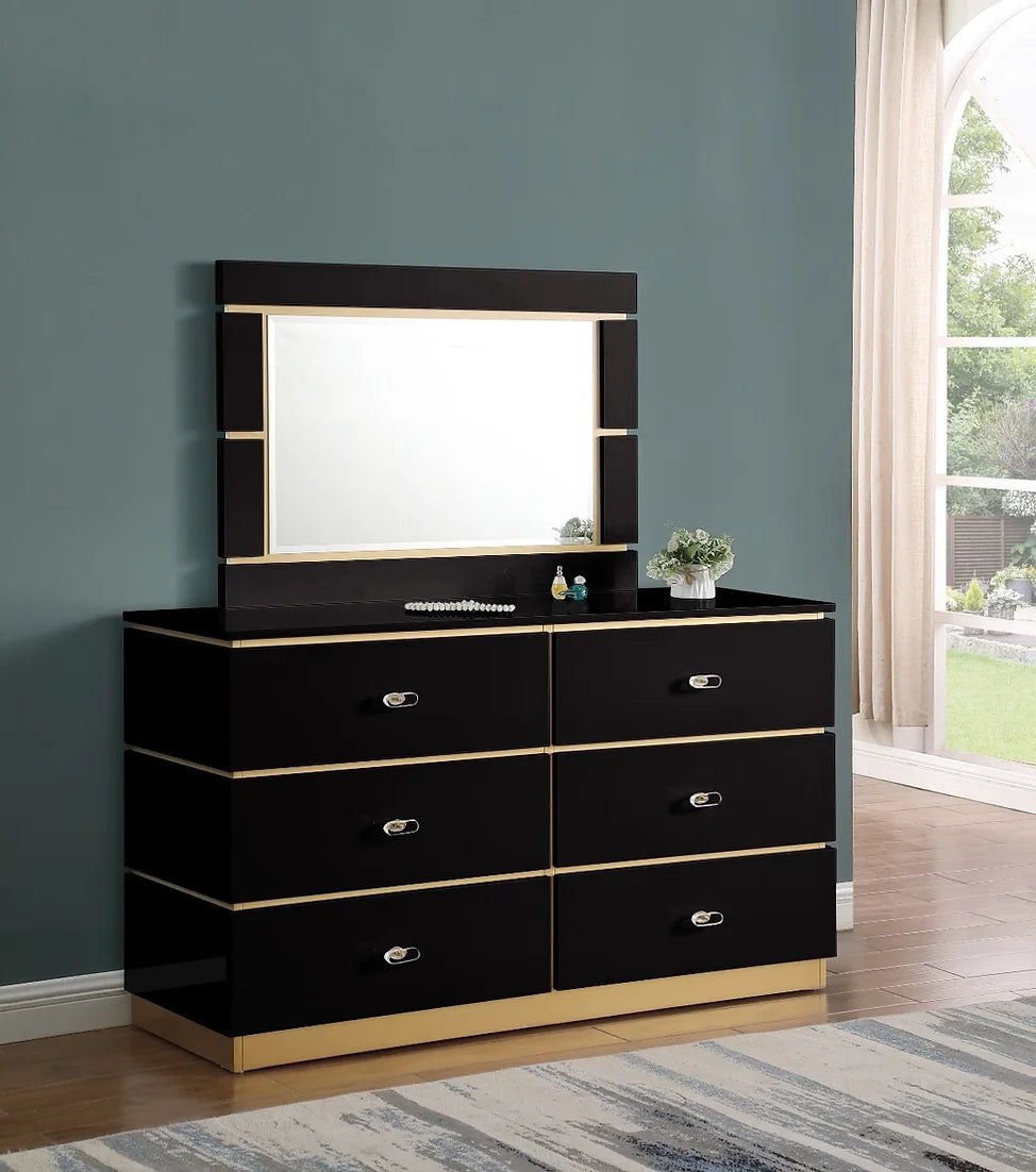 RANA DRESSER BLACK