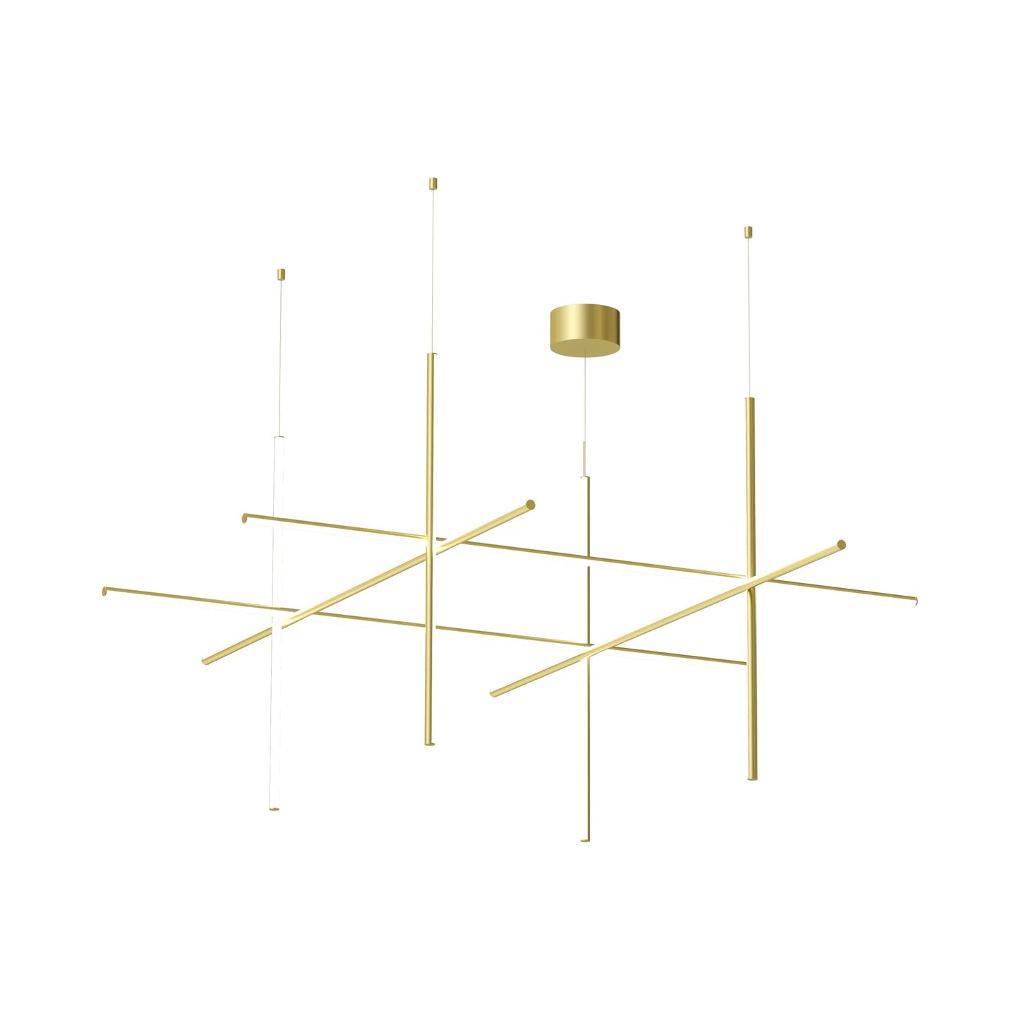 Luxury Stick Shape Gold Modern Ceiling Light -LED Chandeliers & Pendant Lights