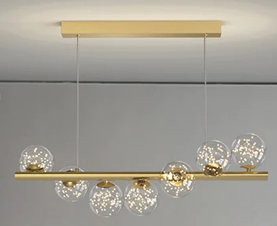 EleganceGlow Modern Iron LED Ceiling Lighting