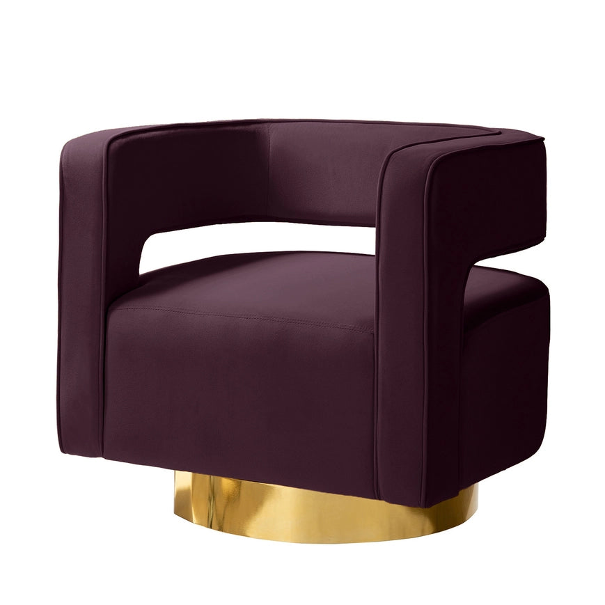 Blanca Swivel Barrel Chair- Multiple colors