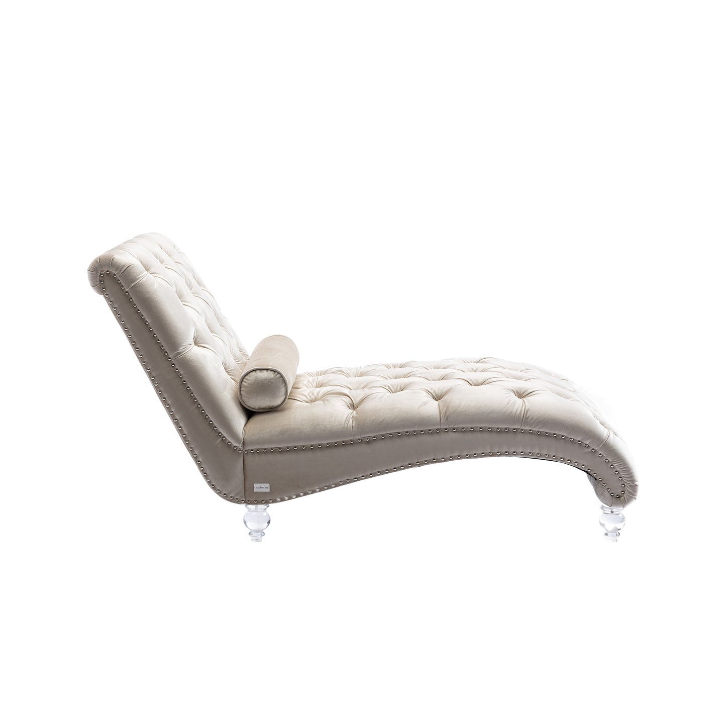 COOMORE Leisure concubine sofa with acrylic feet