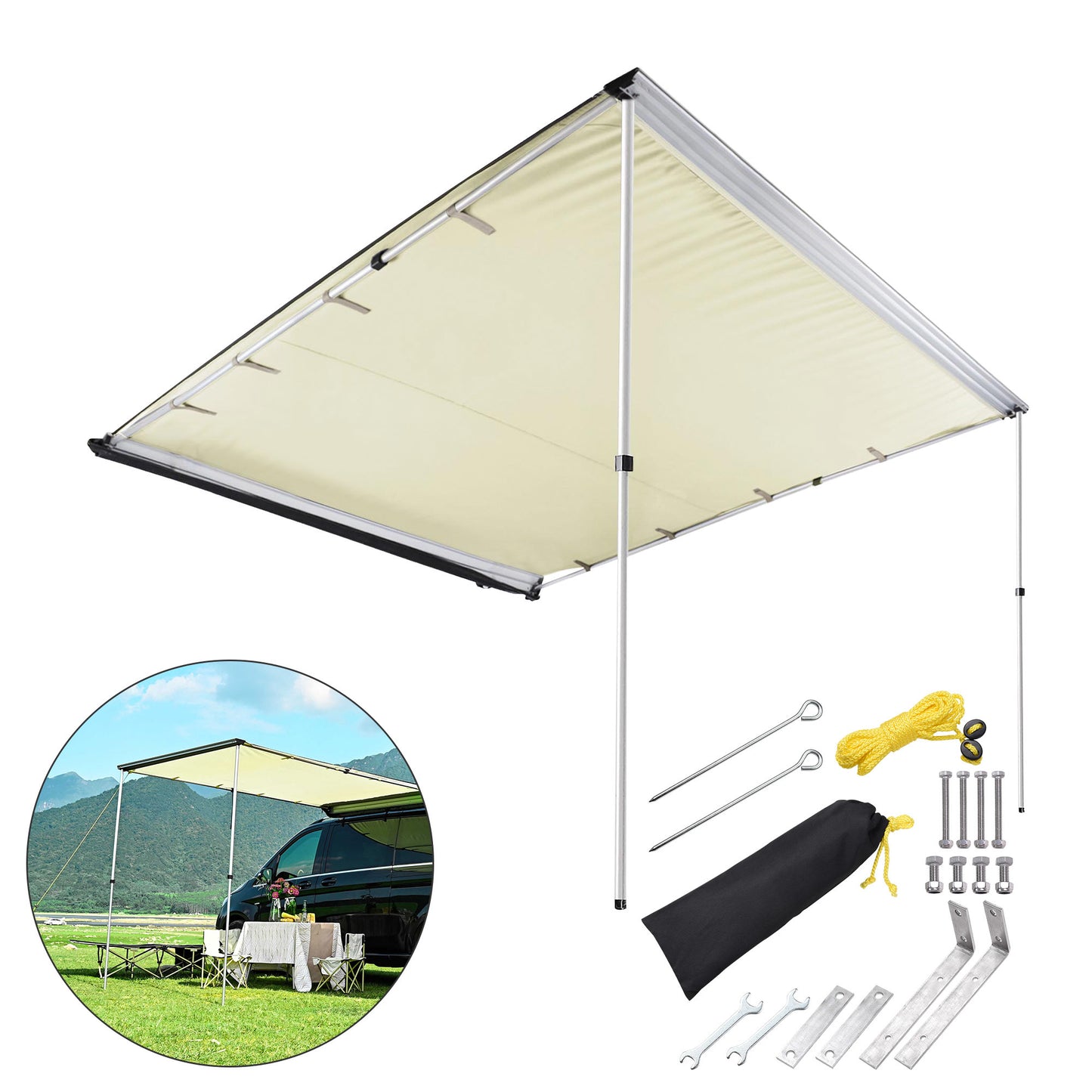 Car side shed Awning