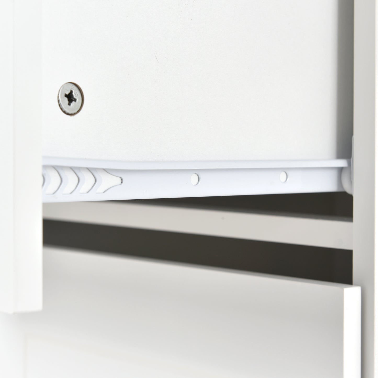 Rolling Mobile Kitchen Island (White)