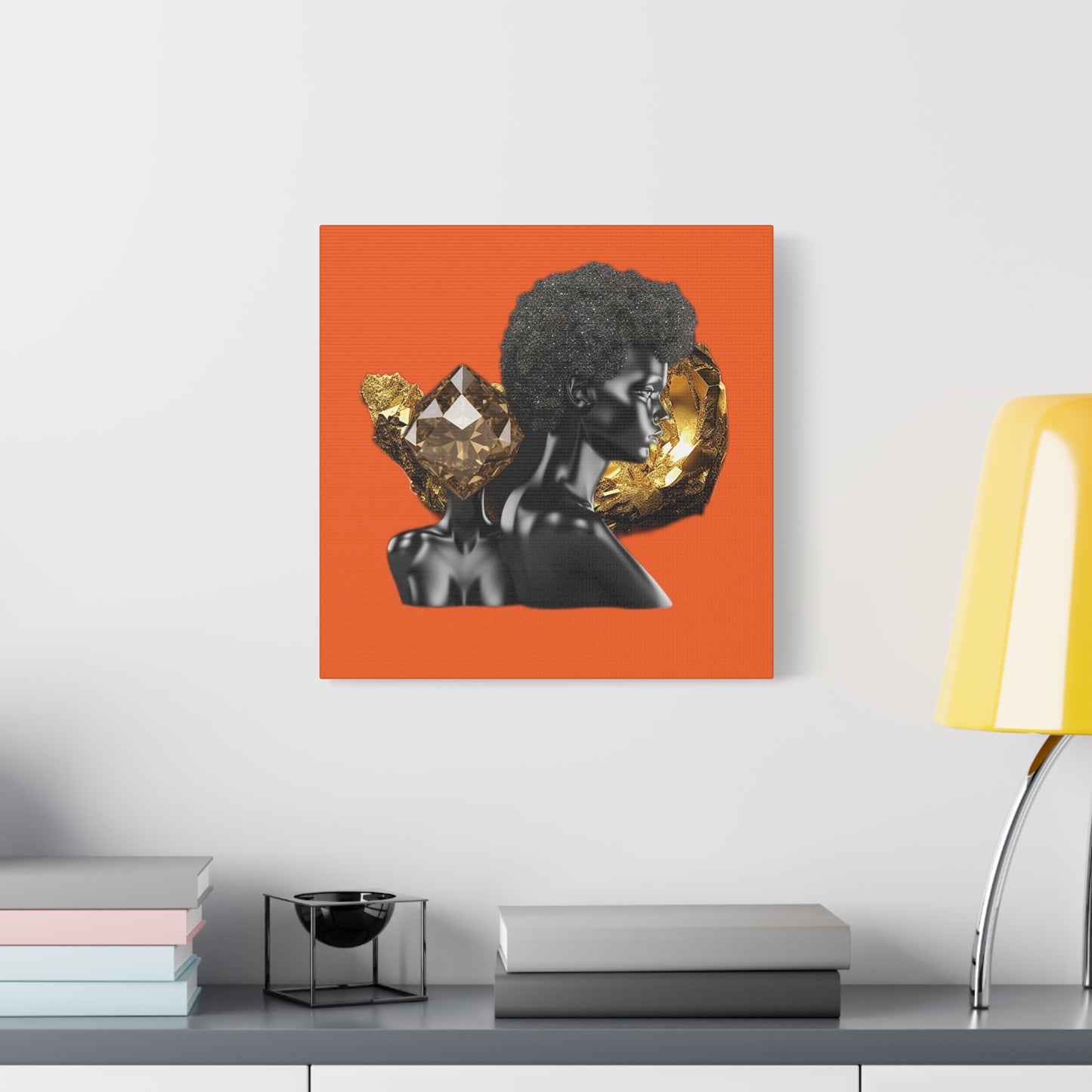 The Black in Everything is Golden (Orange)