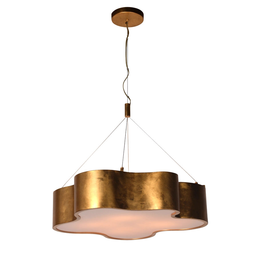 Ottavia Gold Leaf Chandelier