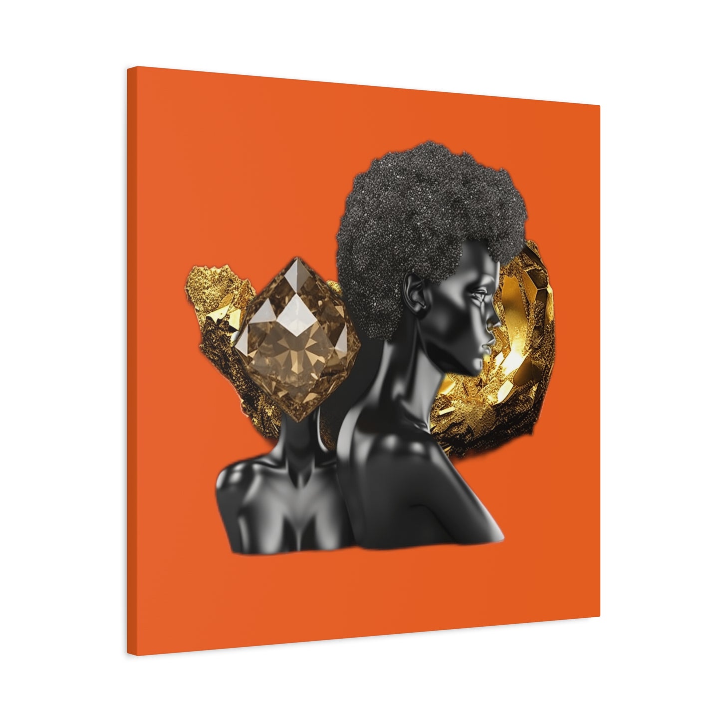 The Black in Everything is Golden (Orange)