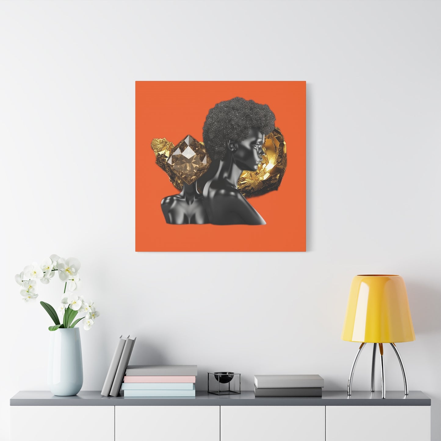The Black in Everything is Golden (Orange)
