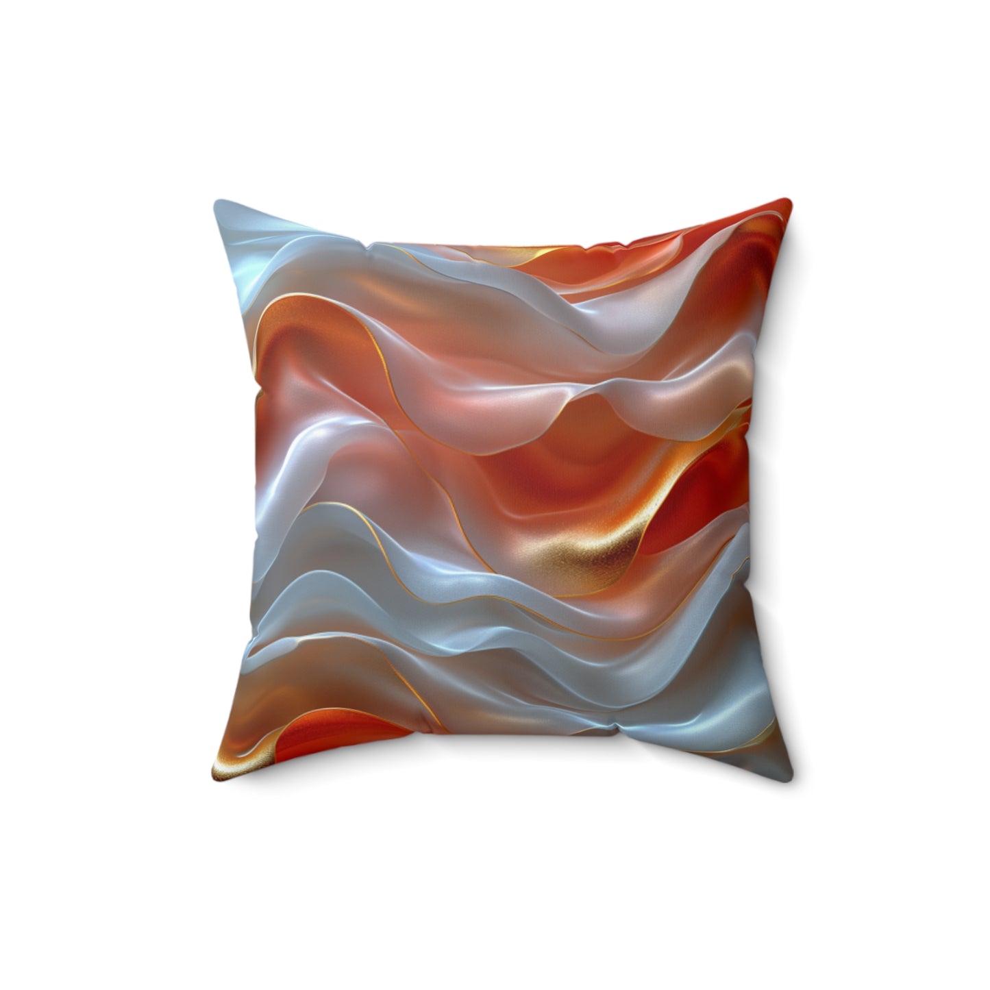 Vintage Elegance - Faux Suede Square Pillow