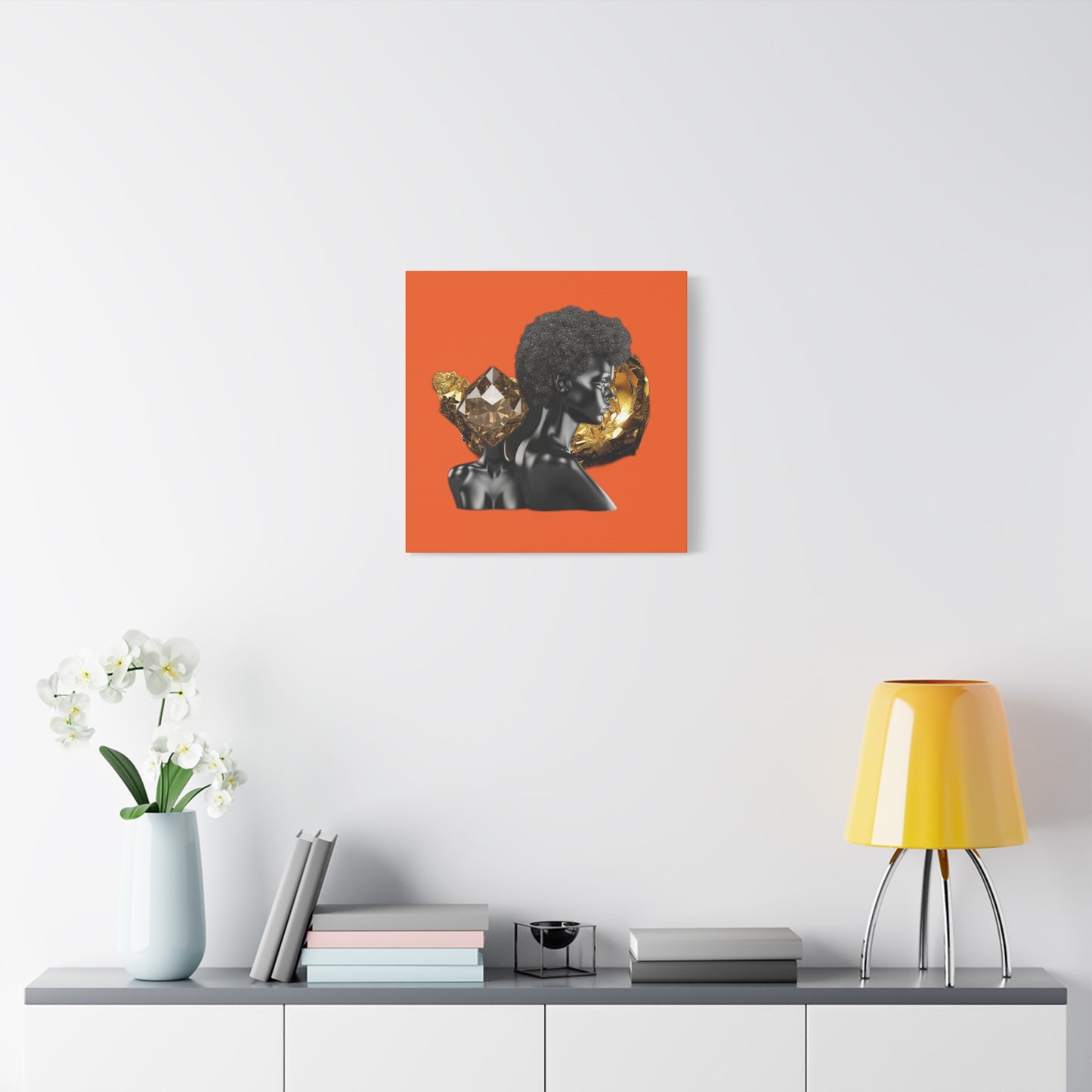 The Black in Everything is Golden (Orange)