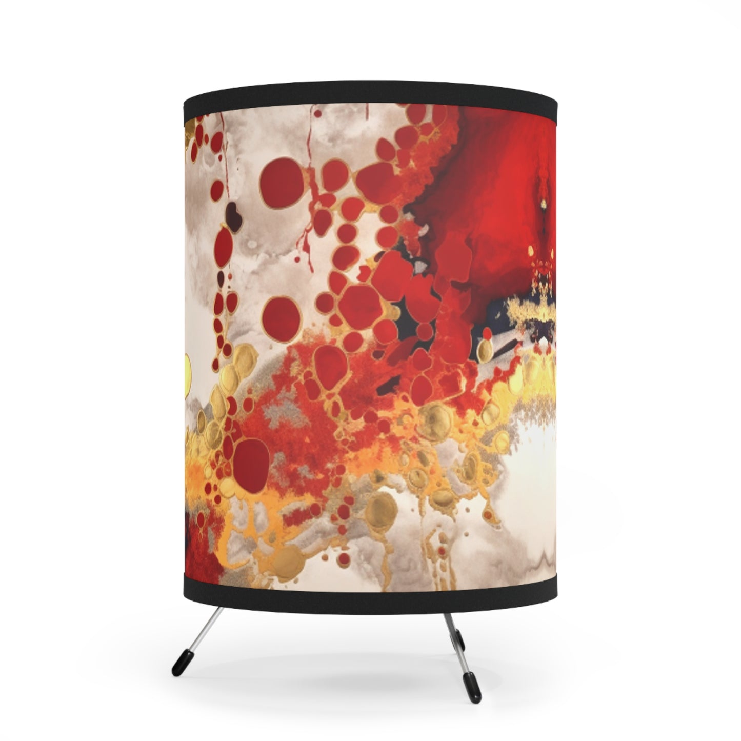 Oriental Elegance Tripod Lamp