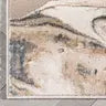 Fay Modern Abstract Ivory Glam Rug