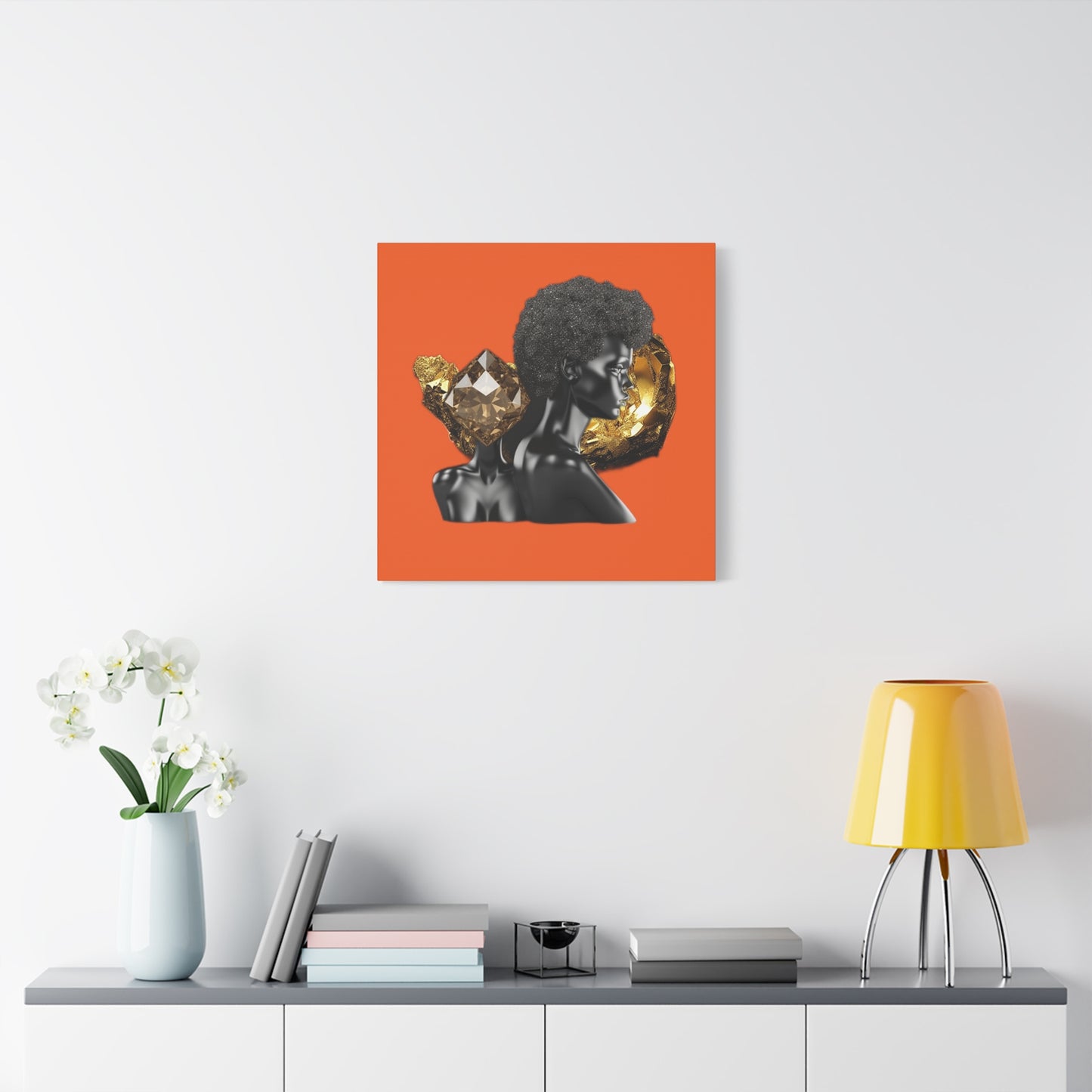 The Black in Everything is Golden (Orange)