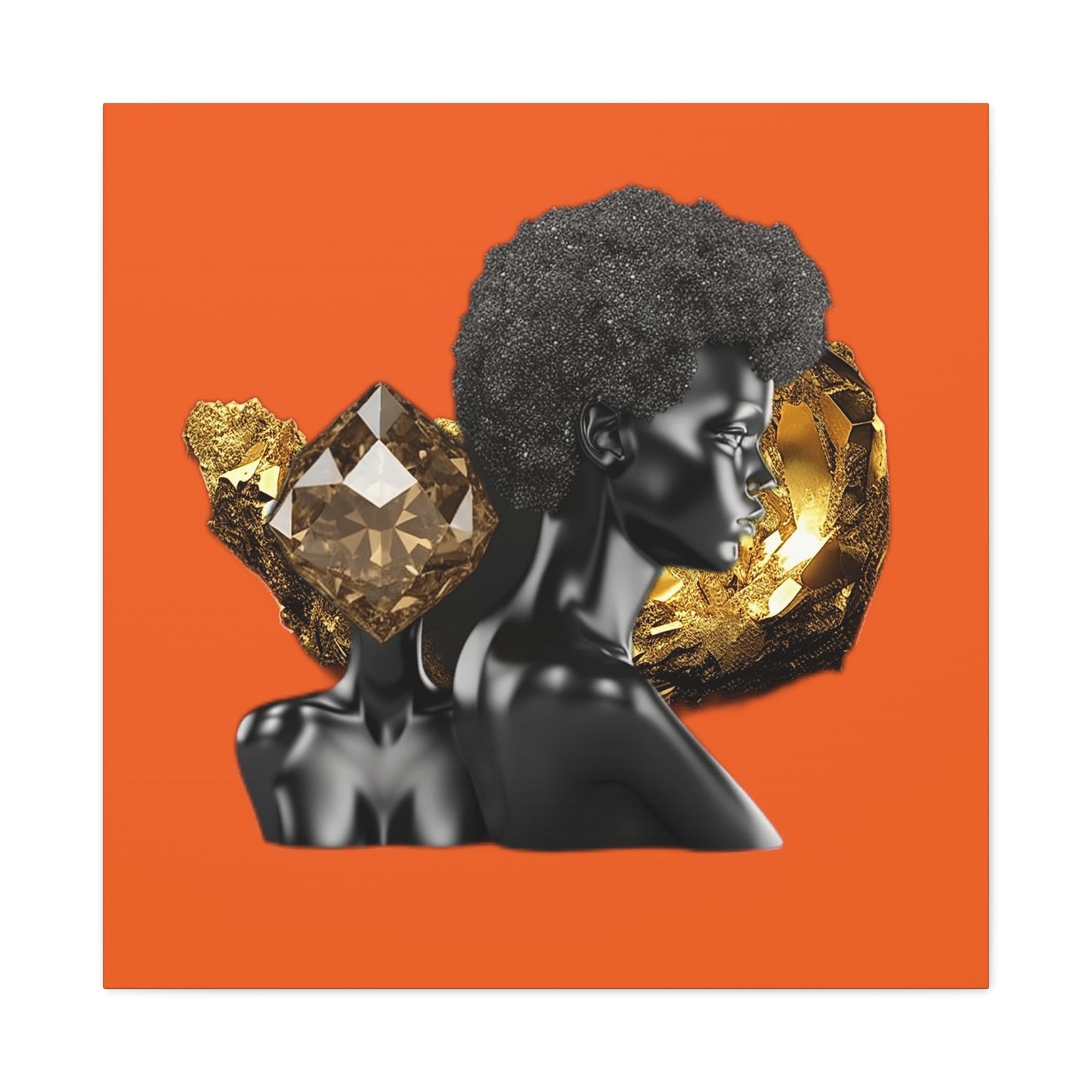 The Black in Everything is Golden (Orange)