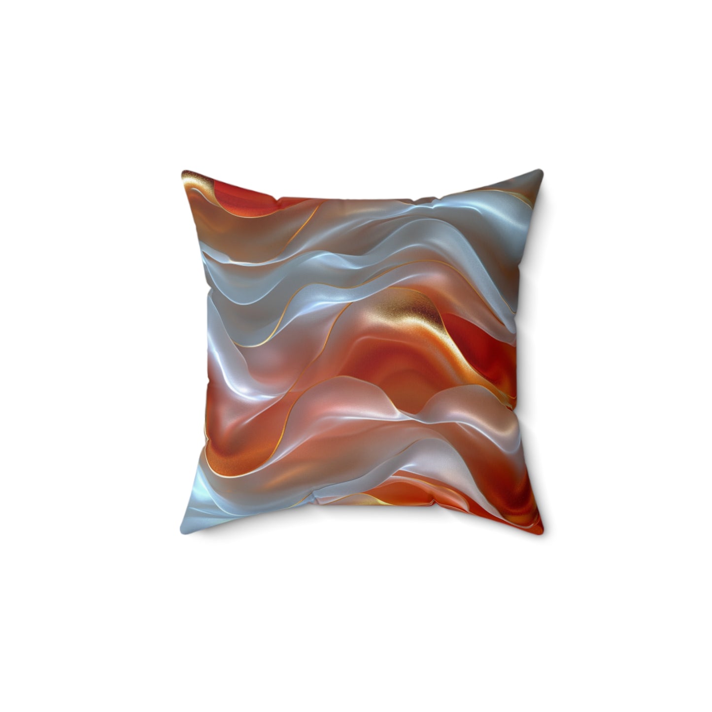 Vintage Elegance - Faux Suede Square Pillow