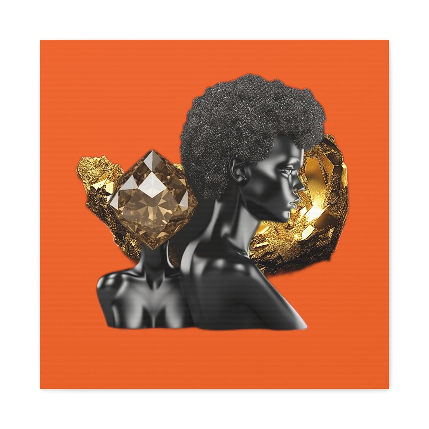 The Black in Everything is Golden (Orange)