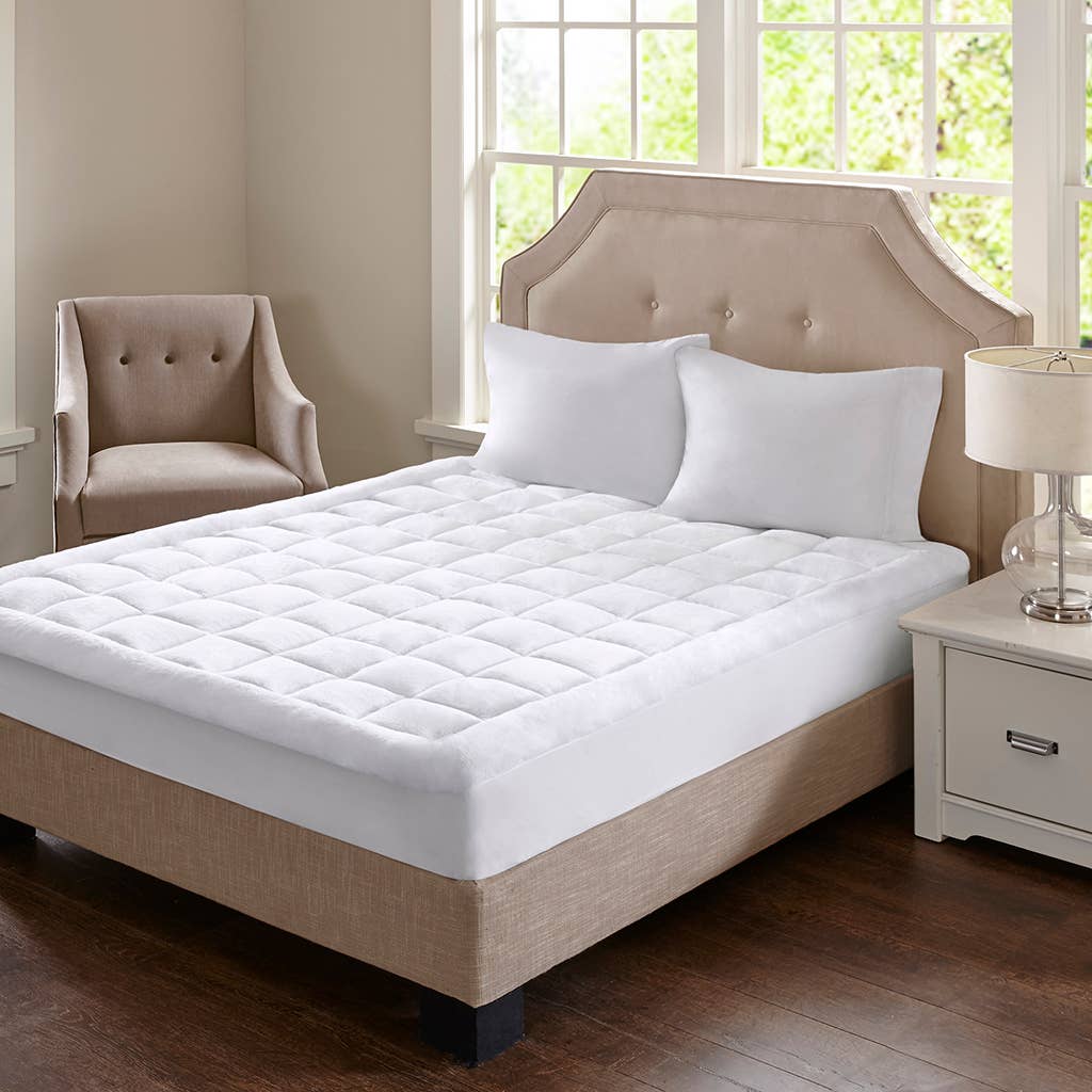 Overfilled Cloud Soft Waterproof Mattress Pad: King