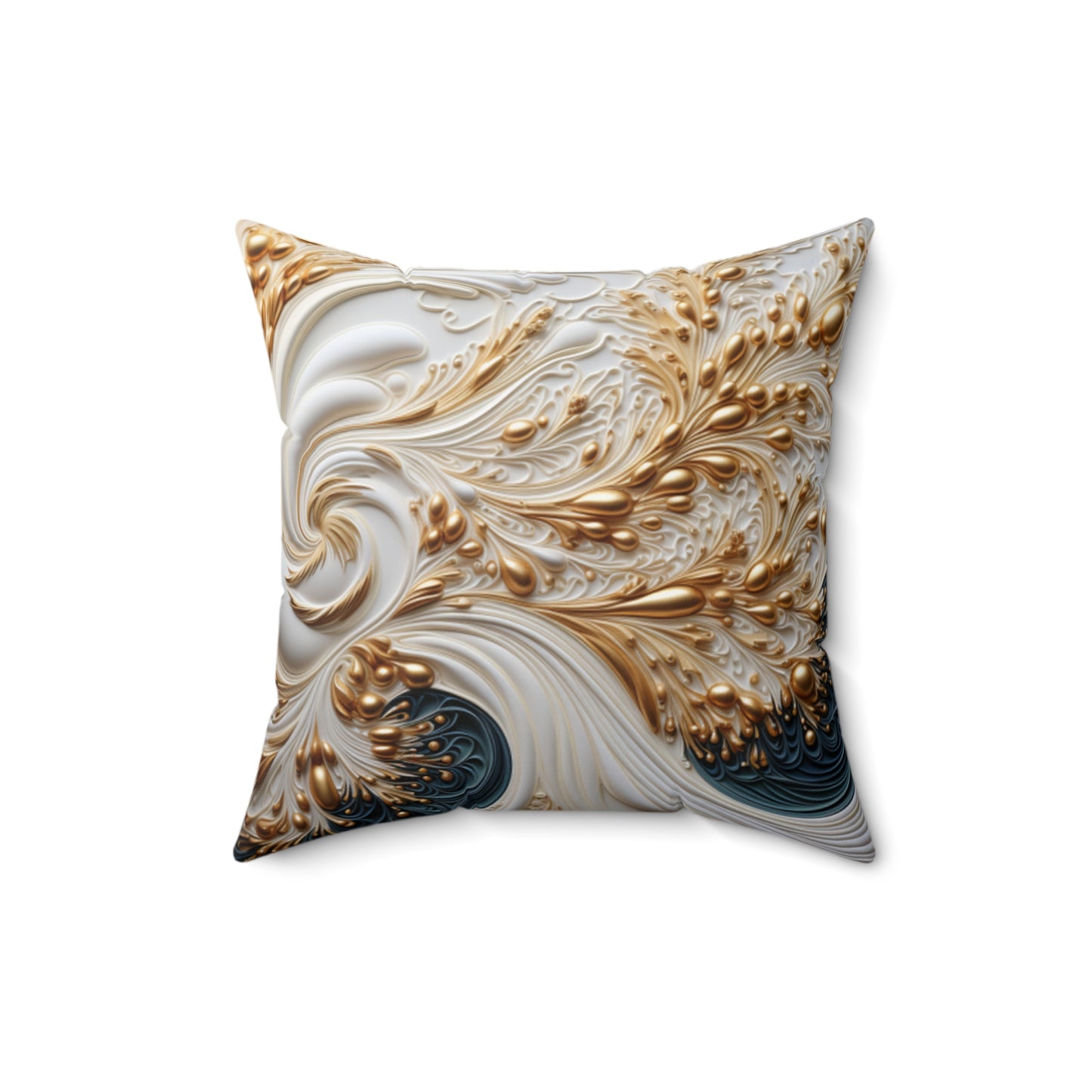 EleganceSuede Square Pillow"
