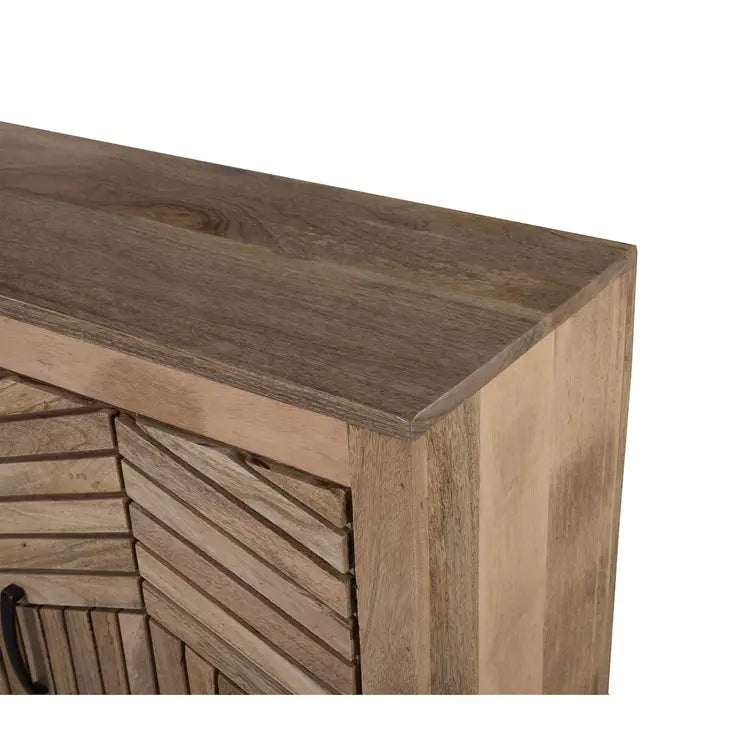 Deltaville 40" Wide 2 Door Mango Wood Cabinet