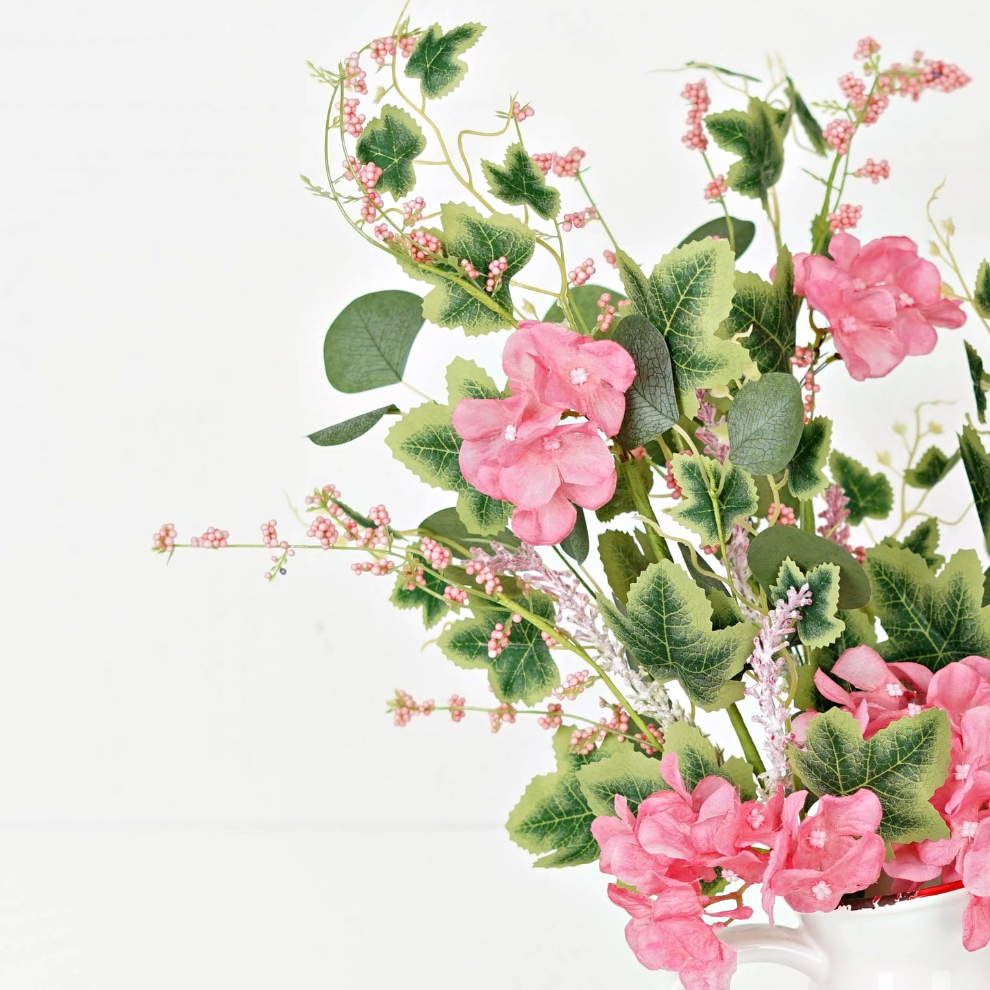 35635-24in Spray-Pink Hydrangea Garden