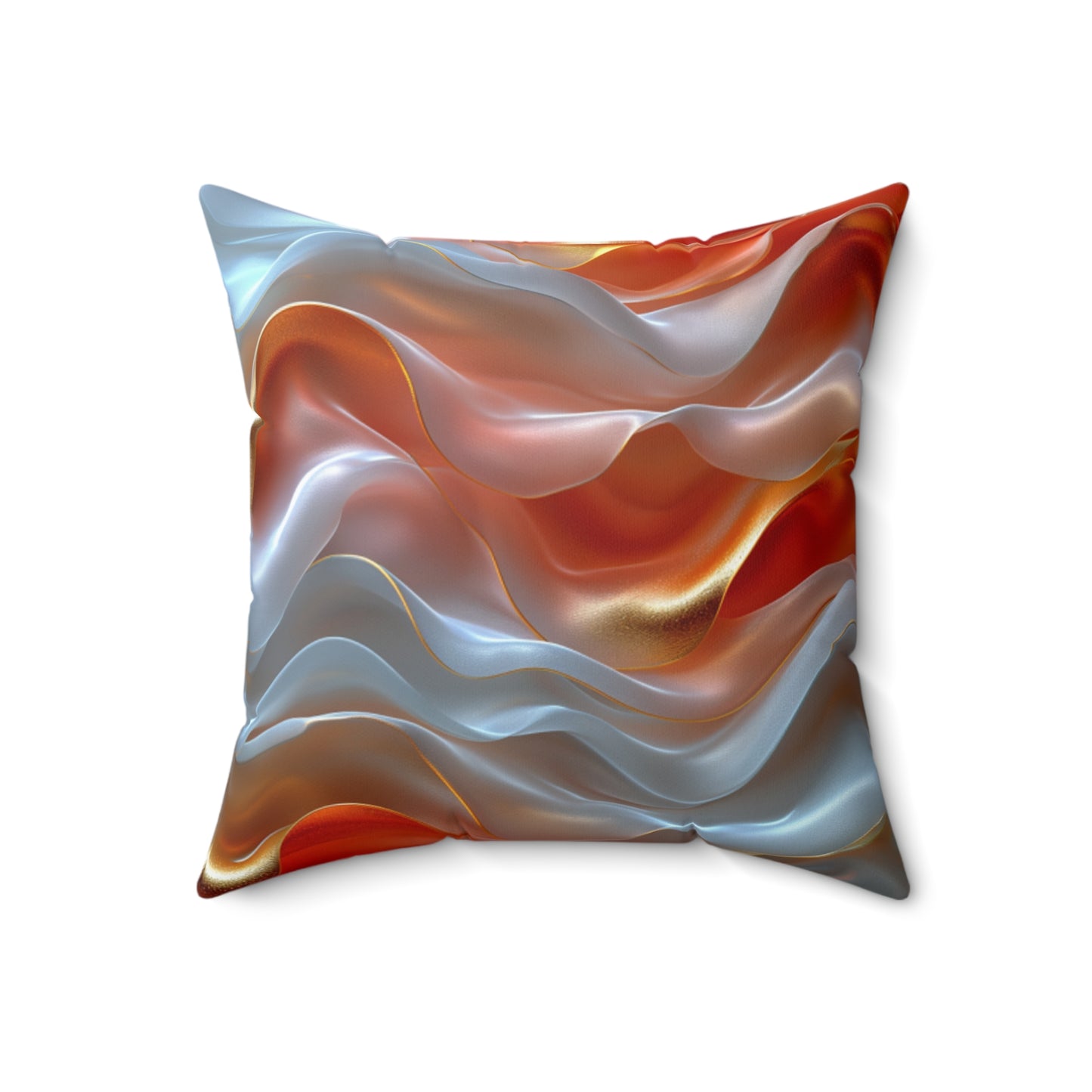 Vintage Elegance - Faux Suede Square Pillow