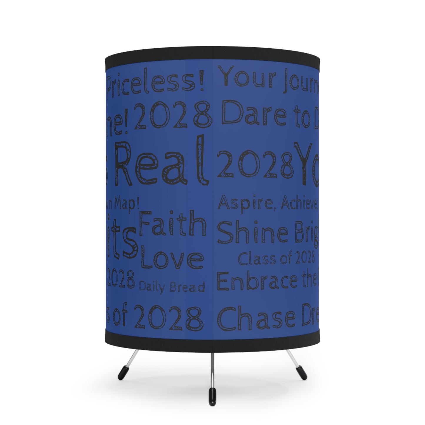 Triumph Tripod Desk Lamp- Dark blue