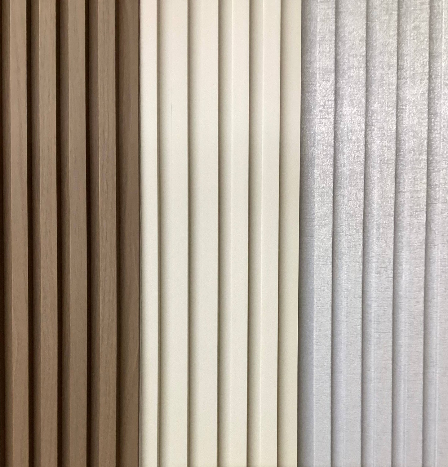 2 Piece Slat Wall Panels 6.7" X 98.5" (10 Sq Ft) (2 Panels): SW-YH-1002 Light Blue
