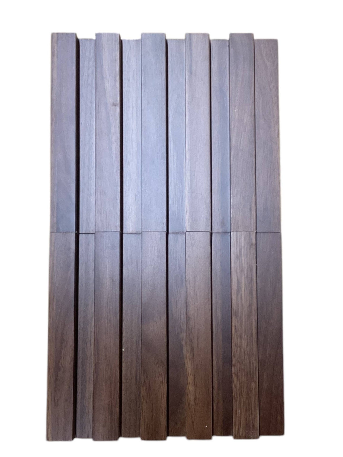 2 Piece Slat Wall Panels 6.7" X 98.5" (10 Sq Ft) (2 Panels): SW-YH-1002 Light Blue