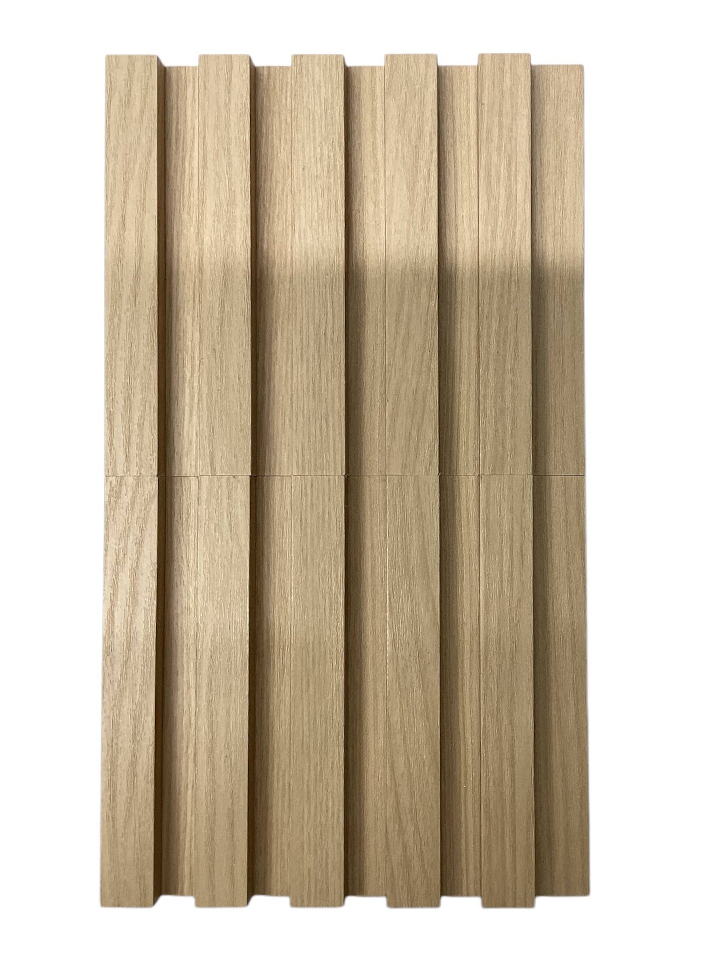 2 Piece Slat Wall Panels 6.7" X 98.5" (10 Sq Ft) (2 Panels): SW-YH-1002 Light Blue