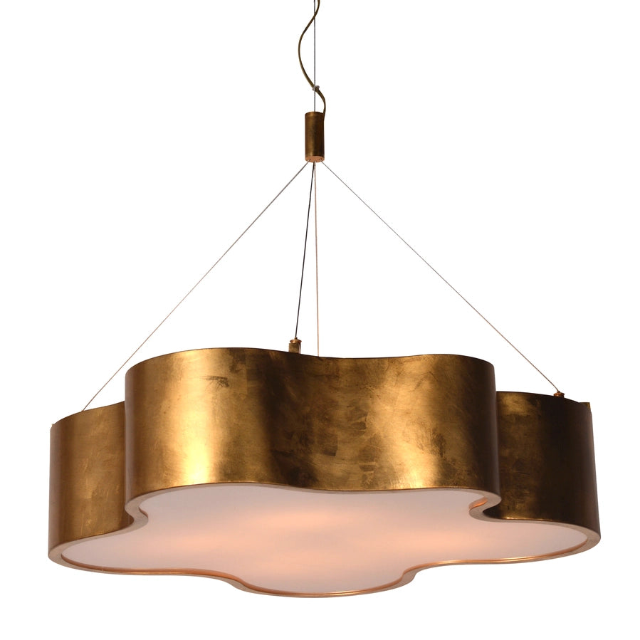 Ottavia Gold Leaf Chandelier