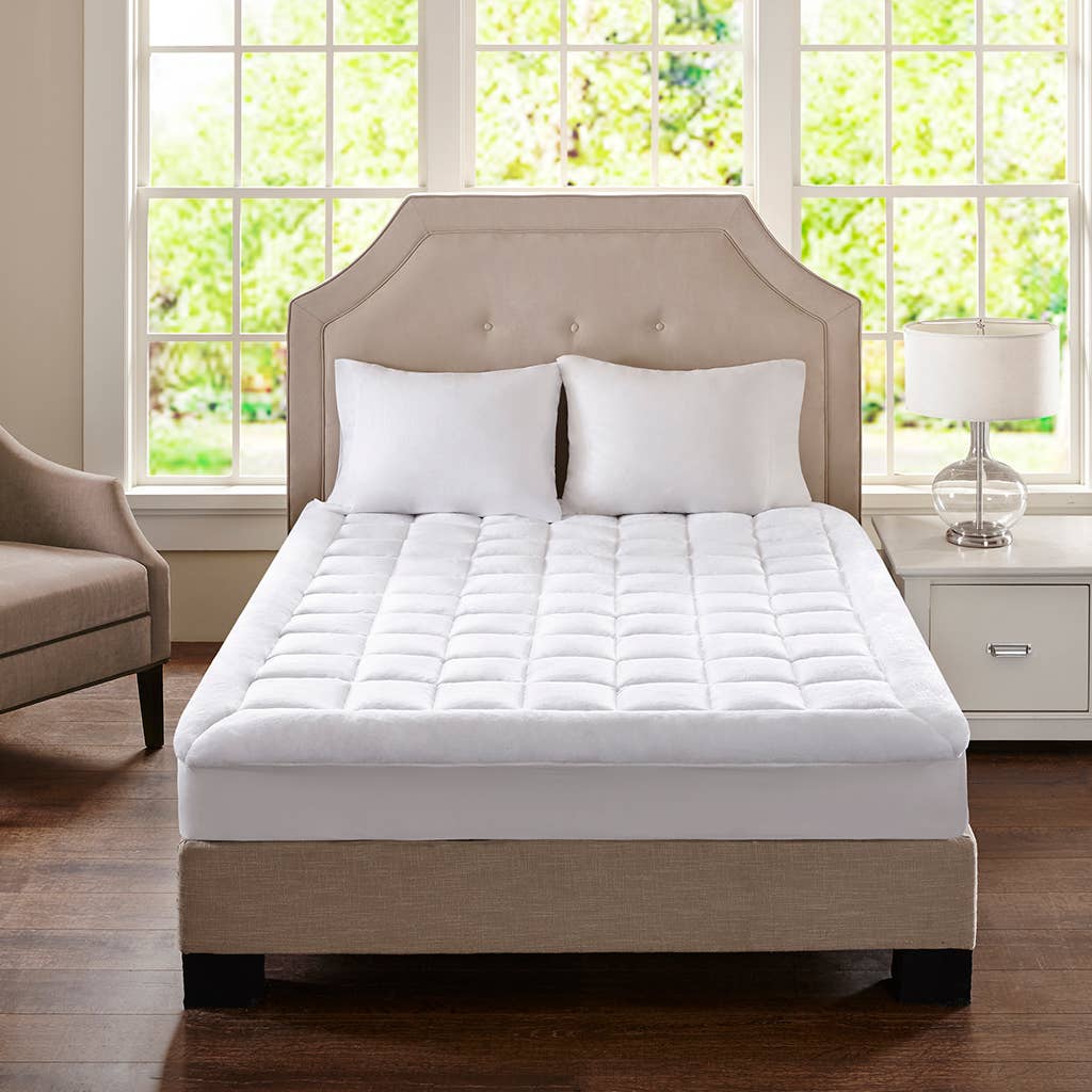 Overfilled Cloud Soft Waterproof Mattress Pad: King
