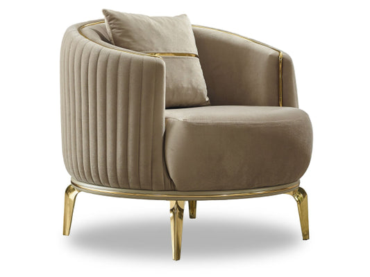 Armoni Accent Chair – Modern Glamour Meets Ultimate Comfort