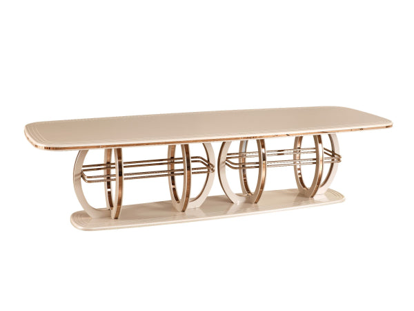 Modern Glam Dining Table – Artful Luxury in Every Detail