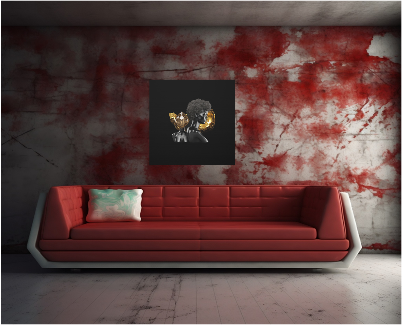 The Black in Everything is Golden (Black)- Wall Art