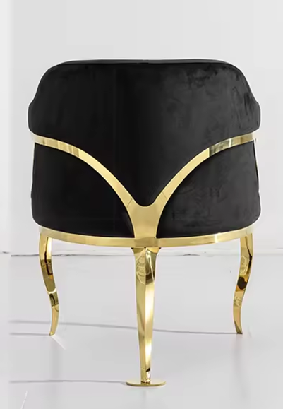 Velvet Luxe Triad Chair
