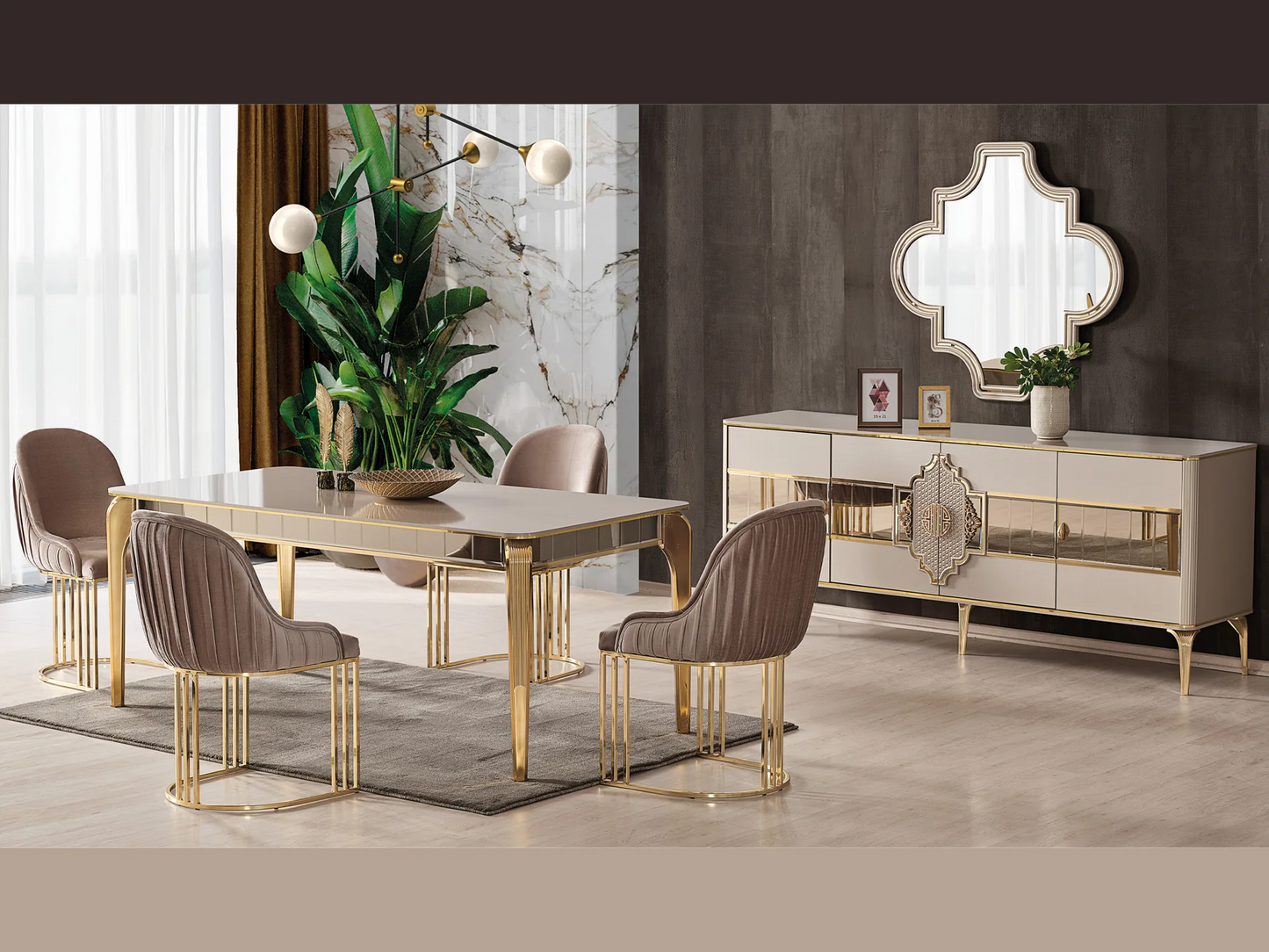 Legendary Elegance Dining Table – A Statement of Sophistication and Luxury