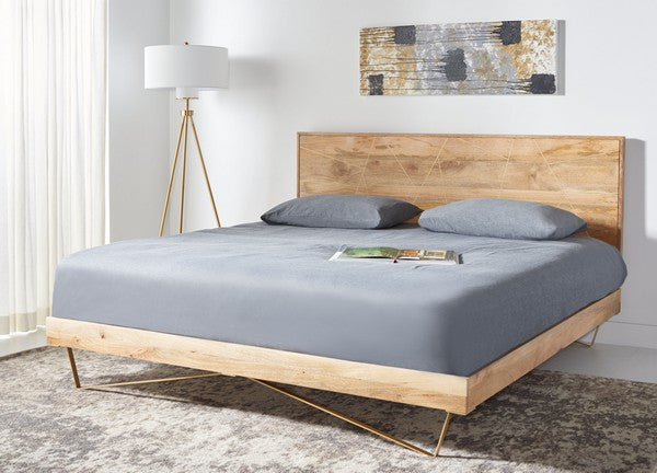 Marigold Gold Inlay Bed