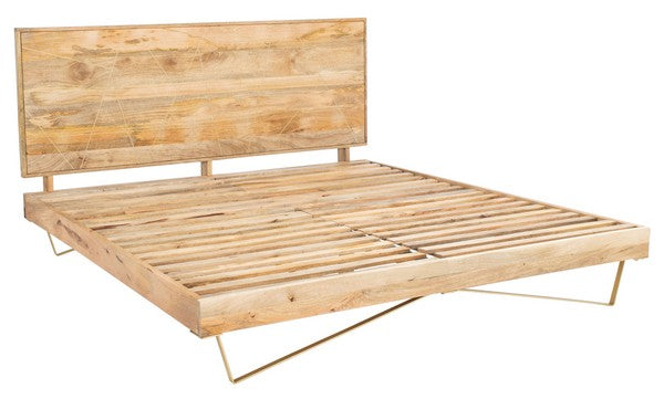 Marigold Gold Inlay Bed
