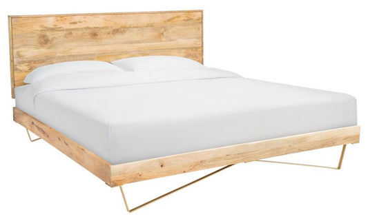 Marigold Gold Inlay Bed