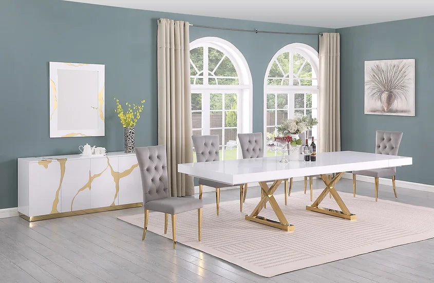 Luxe Velour-Trimmed Wall-Mounted Storage Console