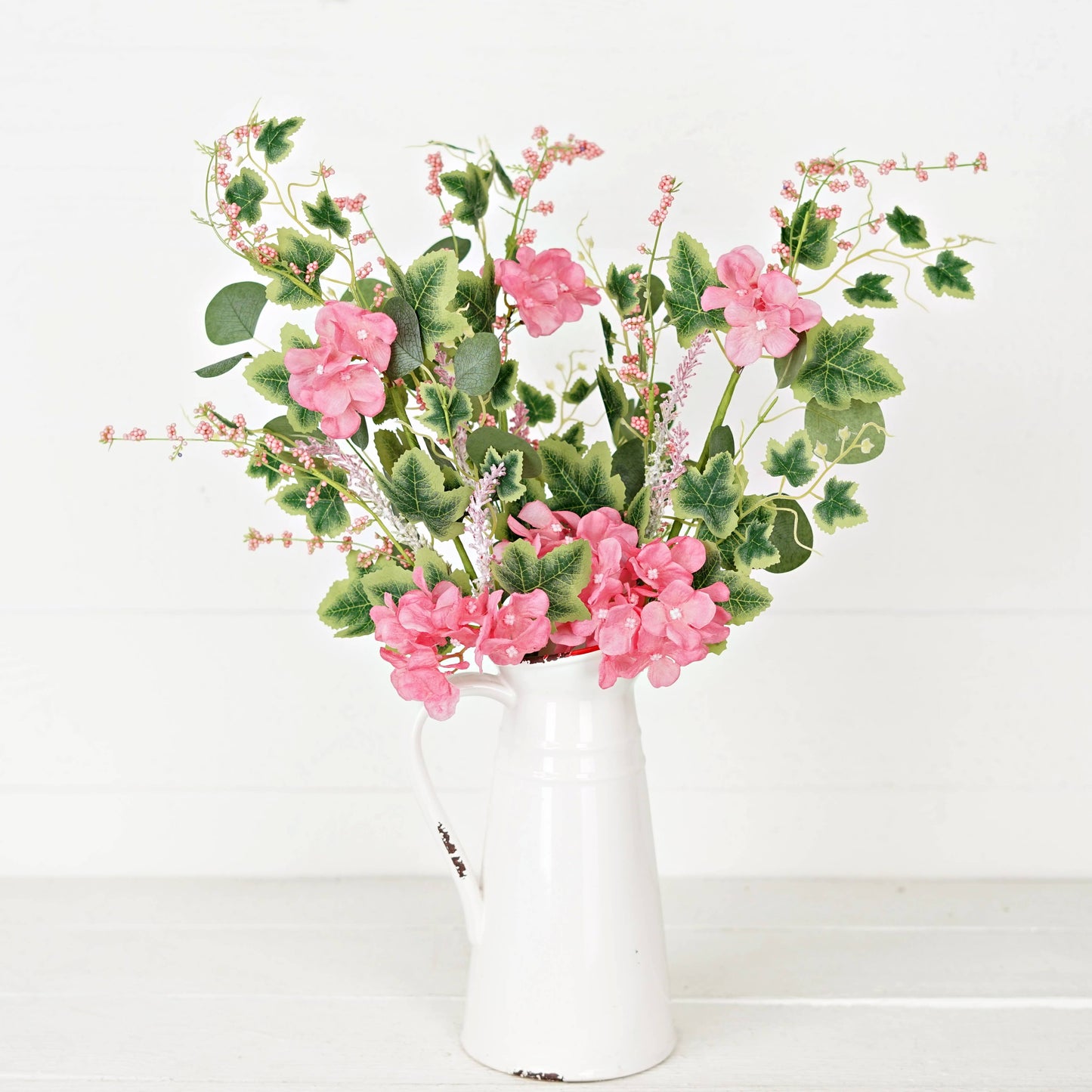 35635-24in Spray-Pink Hydrangea Garden